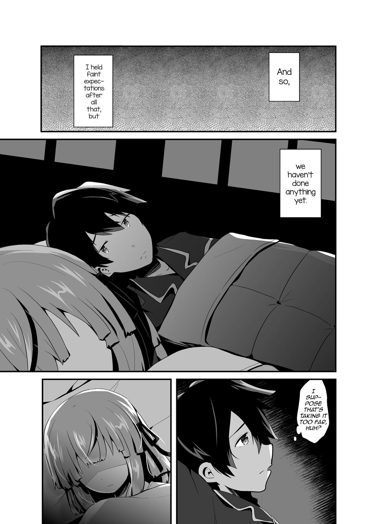 [鯰茶屋 (春疾風)] 男の娘許嫁とイチャラブ同棲生活 ～はじめて編～ [英訳] [DL版]