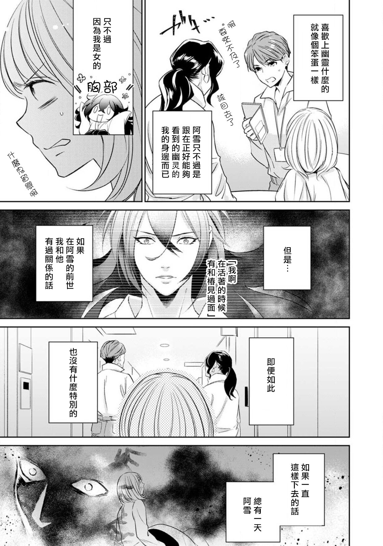 [ゆきち] 変態イケメン幽霊に毎晩襲われています。1-7 [中国翻訳]