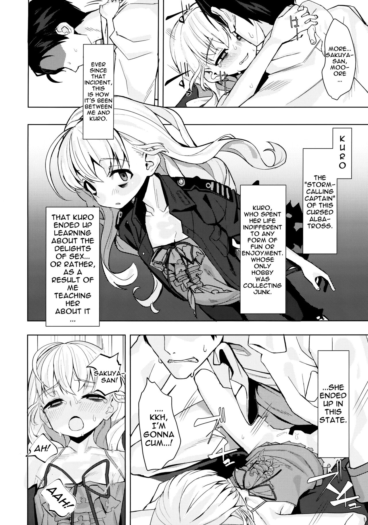 (C97) [みやぜん] 駄目と愚図と嵐と (信天翁航海録) [英訳]