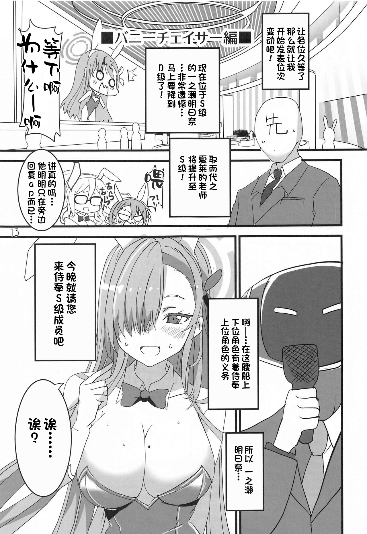 [Blue Mage (あおいまなぶ)] ハニバニ (ブルーアーカイブ) [中国翻訳] [2022年1月30日]
