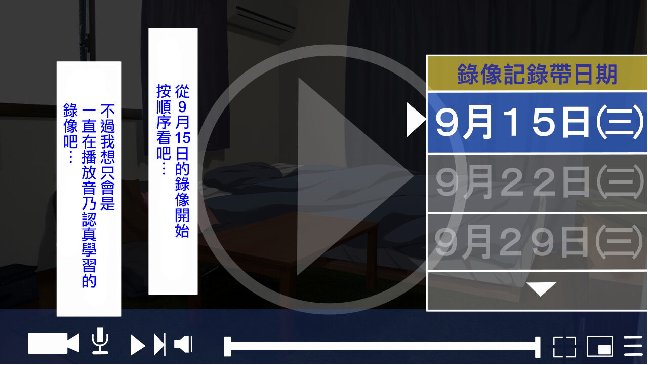 [きゃろっと] 彼女に内緒で室内カメラを仕掛けてみたら… [中国翻訳]