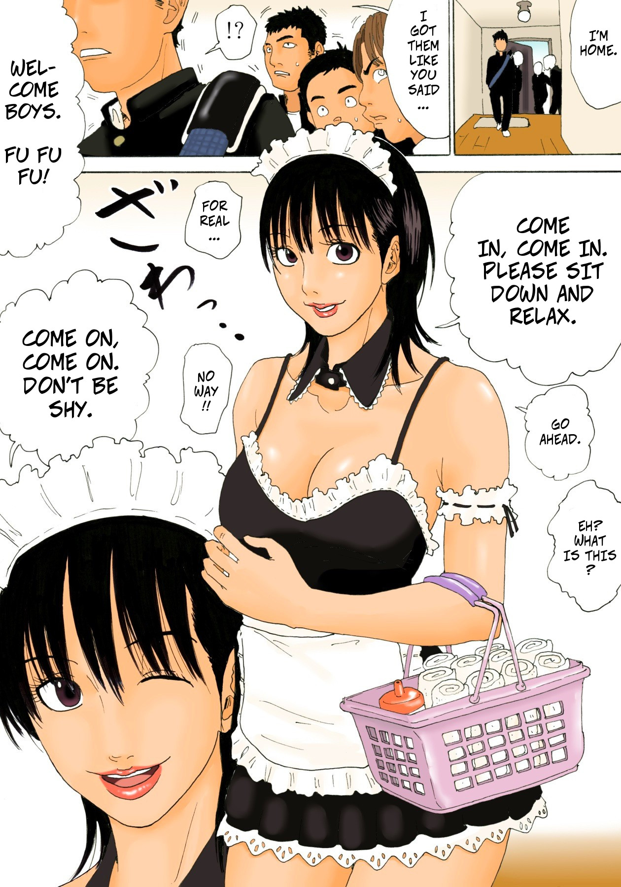 [虚川財団 (虚川二次子)] ピンサロ母さん [英訳]