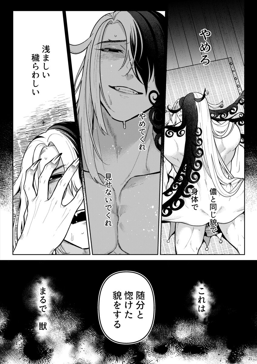 【web再録】獣に堕ちる【道リン】