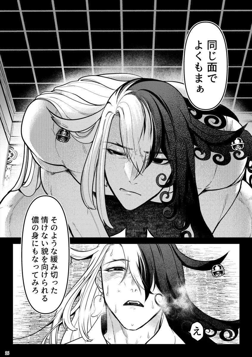 【web再録】獣に堕ちる【道リン】