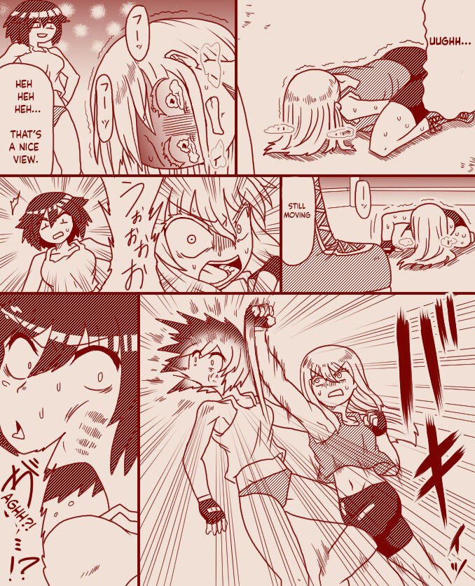 ボディチェックと称し玉責めされちゃうふたなりの女の子格闘家