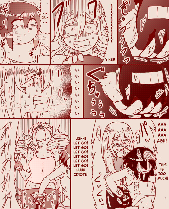 ボディチェックと称し玉責めされちゃうふたなりの女の子格闘家